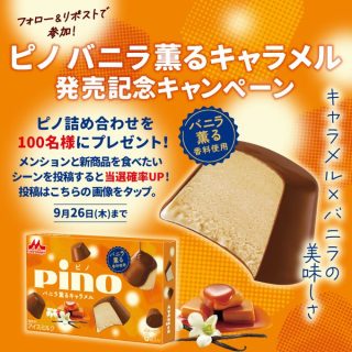 pino（ピノ） 新商品を含む詰め合わせを抽選で100名にプレゼント