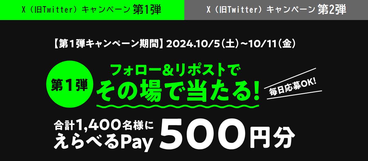 DYNAMITE BOATRACE フォロー&リポストでえらべるPay 500円分がその場で当たる