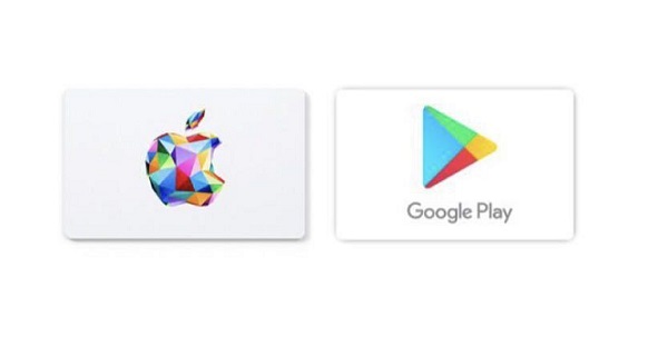 Apple or Google playギフトカード 5,000円分が抽選で10名に当たる